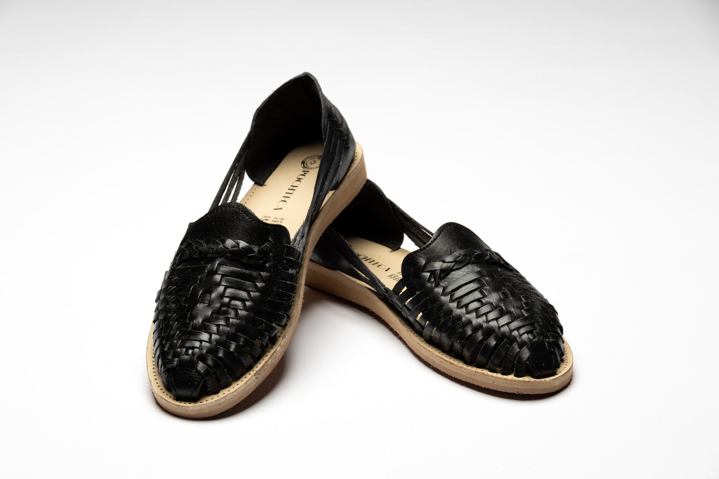 Women Black Traditional Slip on Sandal