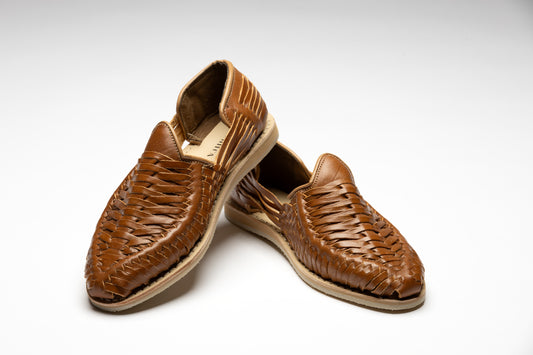 Men Brown Traditional Slip on Sandal