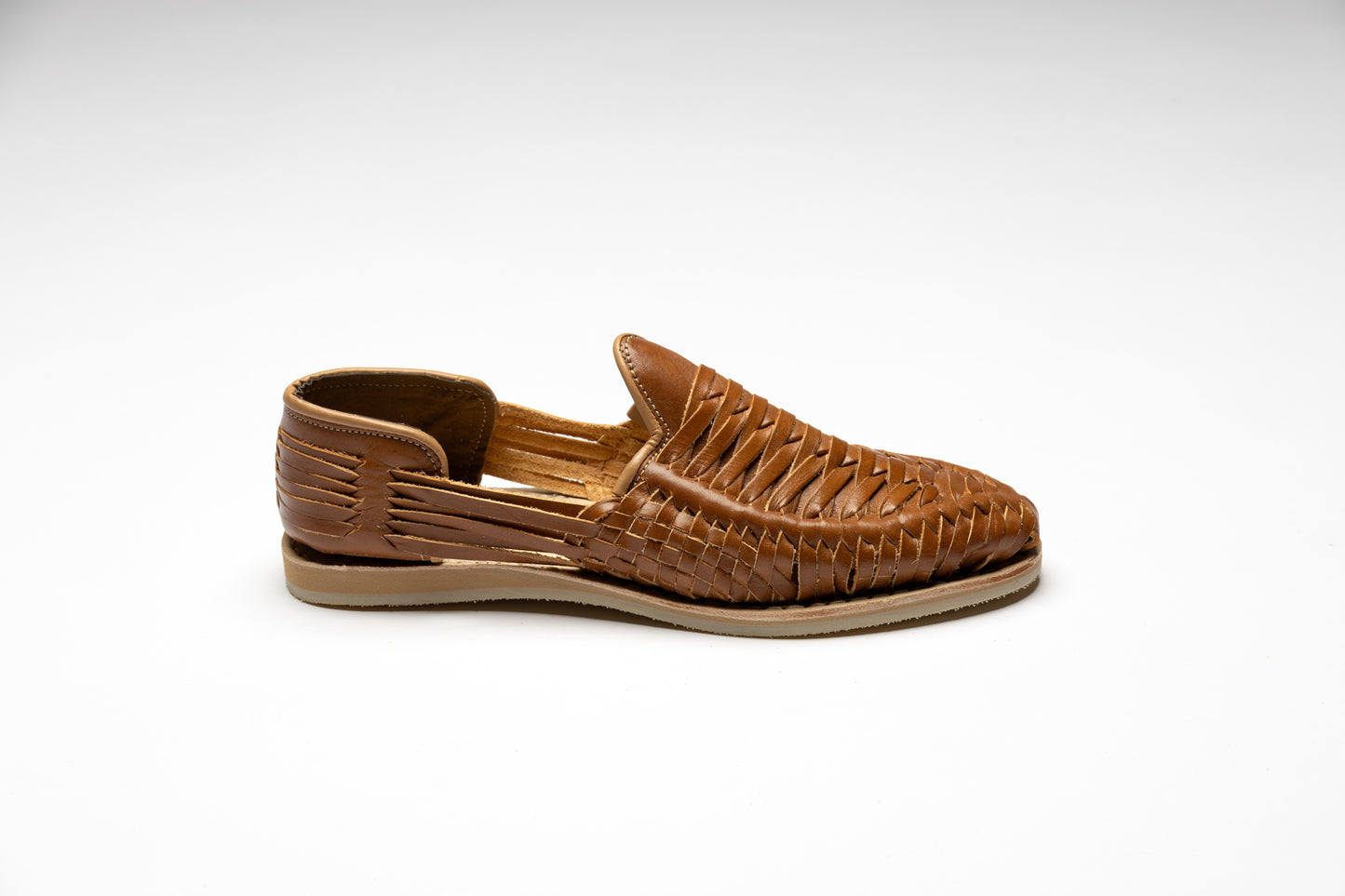 Men Brown Traditional Slip on Sandal