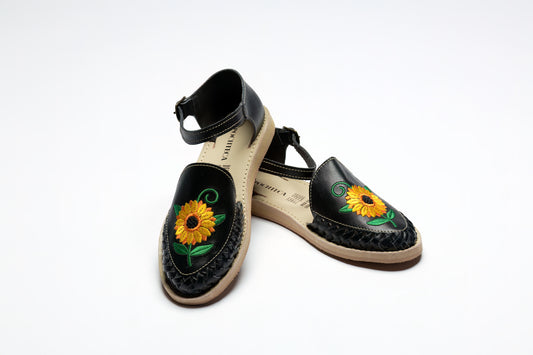 Sunflower Sandals Black